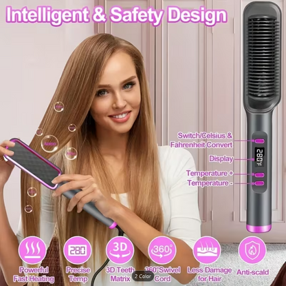 Steam Hair Straightener